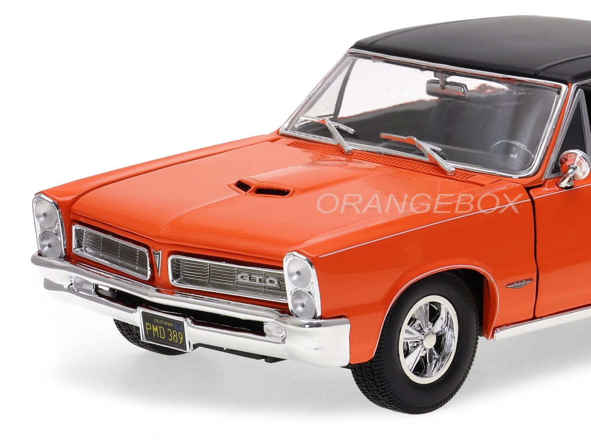 Pontiac GTO 1965 Hurst Maisto 1:18 Laranja - 20 anos! Loja on-line